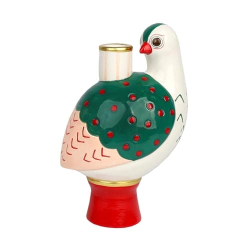 Image of Talking Tables Ceramic Candle Holder 20cm Bird Shaped Candle Stand Candlestick Holder Indoor Outdoor Table Decorations Decorative Centrepiece Candelabra Décor Dinner Party Birthday Wedding Christmas"