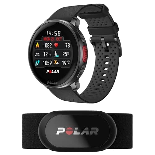 Image of Polar Vantage V3 with heart rate sensor H10 - Sport Watch with GPS, Advanced Heart Rate Monitor, and Extended Battery Life, Smart for men and women, Offline Maps, Running Watch, Triathlon