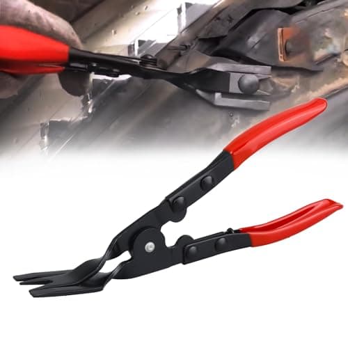 Image of Plastic Rivet Remover Plier Trim Clip Removal Plier, Fastener Rivets Remover Alloy Steel Car Panel Plier for Car Door Panel Dashboard