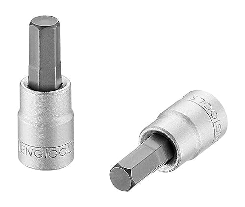 Image of Teng Tools 6MM 1/4 Inch Drive Metric Hex Chrome Vanadium Socket - M141506-C