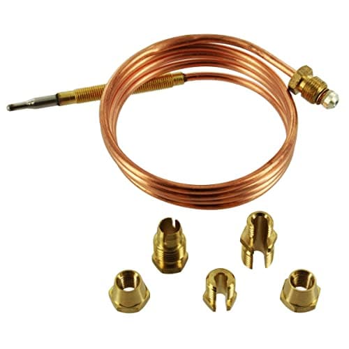 Image of Europart Universal Gas Thermocouple Kit, 600 mm, Copper, 14-UN-32