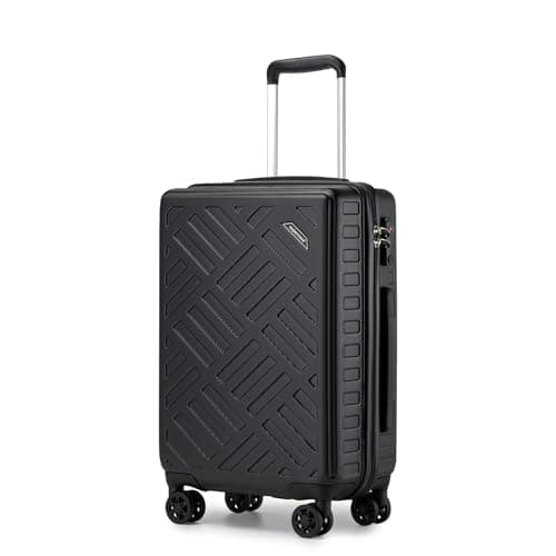 Image of Supercase Hand Cabin Luggage Lightweight Hard Shell Carry On Suitcase Trolley with TSA Lock Spinner Wheels