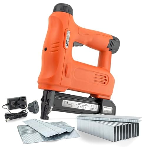 Image of Tacwise 1700 Master Nailer 12V 191 Cordless Staple/Nail Gun with 1000 Staples and 2000 Nails, Uses Type 91 Staples and Type 18G Nails