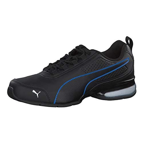 Image of Puma Unisex Adults Leader Vt Sl Road Running Shoes, Puma Black-Puma White-Indigo Bunting, 9 UK