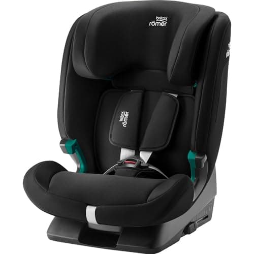 Image of BRITAX RÖMER Car Seat EVOLVAFIX, with ISOFIX, Child from 76 to 150 cm (i-Size), from 15 Months to 12 Years, Space Black