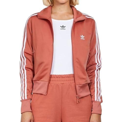 Image of adidas Women's Pink Jacket Firebird, Pink, 6