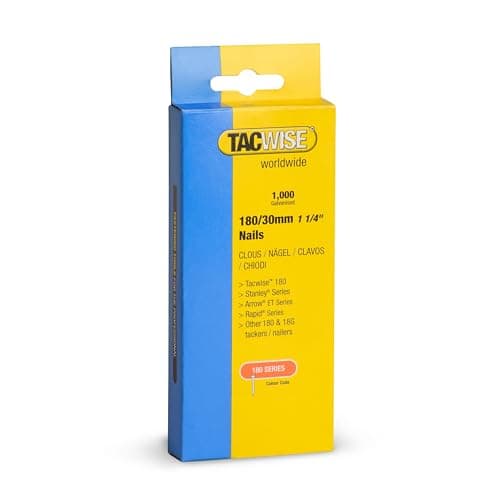 Image of Tacwise 0362 Galvanised Brad Nails Type 18G / 30 mm, Pack of 1000