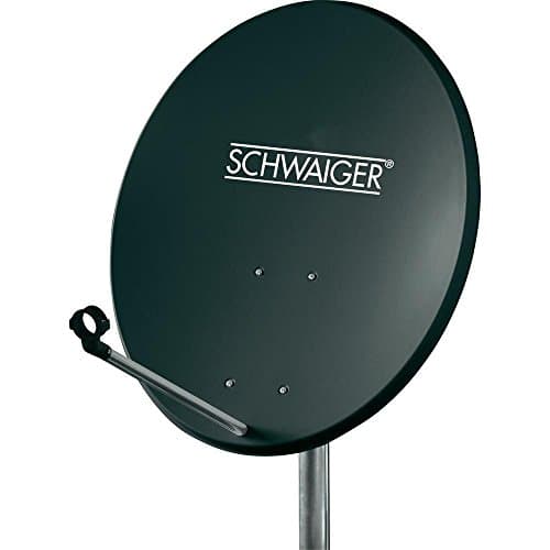 Image of Schwaiger SPI550.1 Sat Antenna 60 cm Reflector: Steel Anthracite