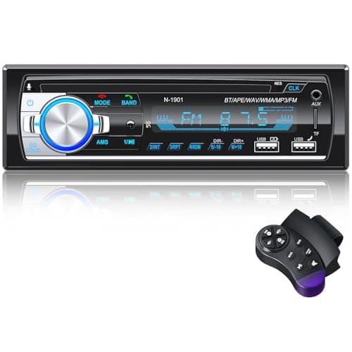 Image of Car Stereo, CENXINY Car Radio Bluetooth Handsfree Calling Single Din Car Radio MP3/USB/SD/AUX/Compatible with Android and iOS