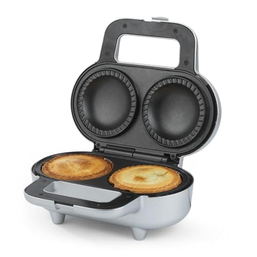Image of Giles & Posner EK4082G Deep Fill Pie Maker – Double Non-Stick Pie Making Machine, Electric Twin XL Pies 9cm Diameter & 7cm Depth, Easy Clean, Crimping Edge, Homemade Sweet/Savoury Pies, 900 W