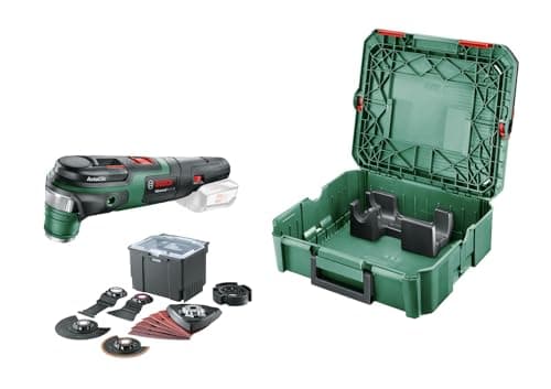 Image of Bosch Home and Garden Multi Tool AdvancedMulti 18 (Without Battery, 18 Volt System, Universal Accessory Set, in SystemBox|Size S) - Amazon Edition