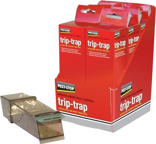 Image of Pest-Stop Trip Trap Humane Mouse Trap (Loose) Box of 6