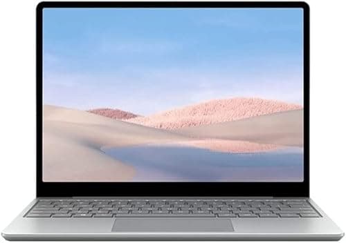 Image of 2020 Microsoft Surface Laptop Go with Intel Core i5-1035G1 (12.4-inch, 16GB RAM, 256GB SSD) (QWERTY English) Platinum (Renewed)