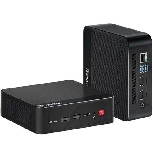 Image of Beelink SER5 MAX Mini PC, AMD Ryzen 7 7735HS(up to 4.75GHz 8C/16T), 24GB LPDDR5 RAM 500GB M.2 NVMe SSD Mini Desktop PC Windows 11 Pro, 4K@60Hz Triple Display, WiFi6/BT5.2/LAN 2.5G