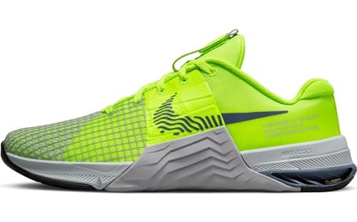 Image of NIKE Metcon 7 Women's Trainers, Volt Diffused Blue Wolf Grey Photon Dust, 8 UK