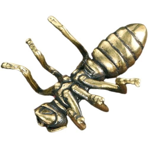 Image of SUPVOX Vintage Ant Statue for Desktop Garden Wall Ornaments Outdoor Decorative Lifelike Ant Model