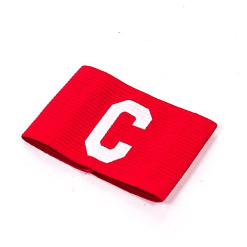 Image of Precision Training Big C Captains Armband Red, Junior