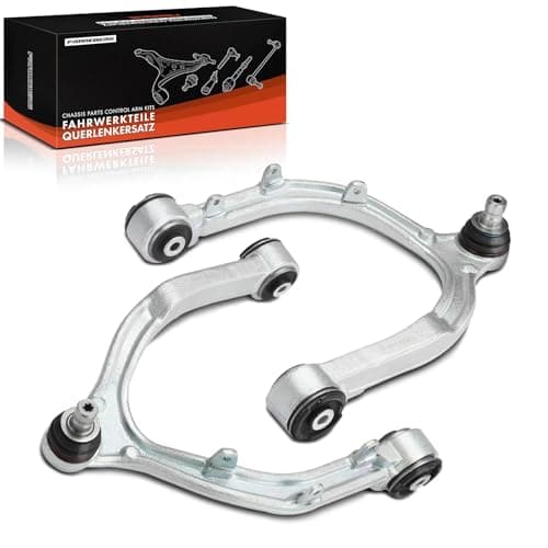 Image of Frankberg 2x Control Arm Front Axle Upper Left Right Compatible with Model 3 5YJ3 Electric 2018-2024 Replace# 118832100A