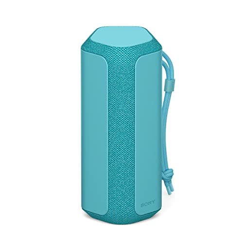 Image of Sony SRS-XE200 - Portable Wireless Bluetooth Speaker with Wide Sound and Strap - Waterproof, Shockproof, 16 Hours Battery Life and Quick Charging - Blue