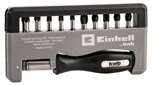 Image of kwb by Einhell 49155025 Handy Bit Box Impact 12 Pieces Cordless Drill Accessories.