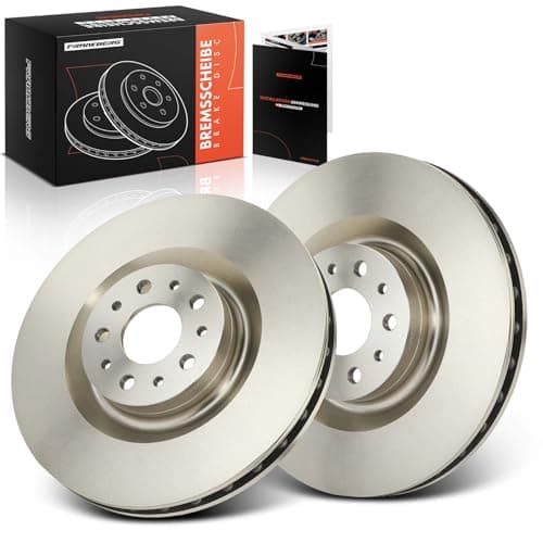 Image of Frankberg Brake Disc Set incl. 2x Discs Front Vented Ø305mm Compatible with Combo Tour X12 Doblo Platform/Chassis 263 Replace# 51914663, 51854567