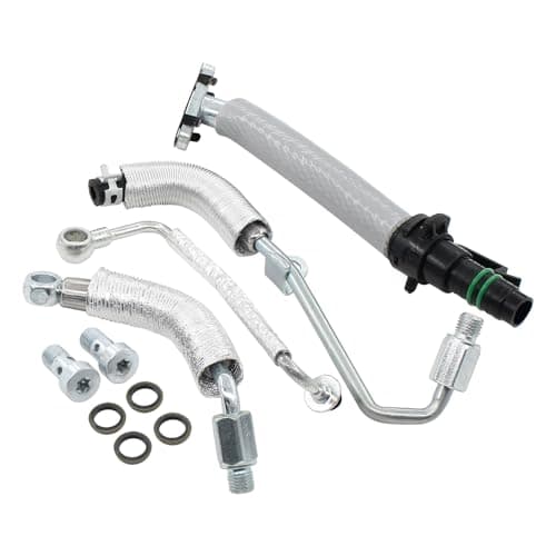 Image of Oil Pipe Turbocharger Oil Return Pipe Turbo Oil Hose Coolant Pipe Line for Corsa D Corsa E Astra J Caravan Astra J GTC Insignia A Sports Tourer Meriva B Mokka X Zafira C Tourer Adam Cascada 1.4