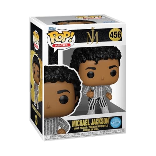 Image of Funko Pop! Rocks: Michael Jackson - Rock With You - Glitter - Collectable Vinyl Figure - Gift Idea - Official Merchandise - Toys for Kids & Adults - Music Fans - Model Figure for Collectors