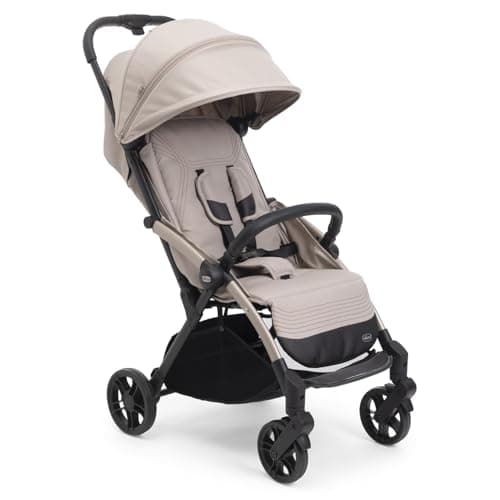 Image of Chicco Goody XPlus One-Touch Folding Stroller, Padded Seat and Shock Absorbing Wheels, 4 Reclining Positions, Adjustable Backrest, Birth to 5 Years, Canopy