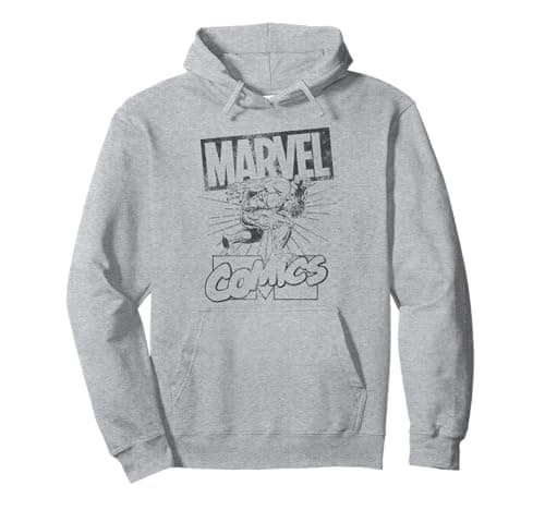 Image of Marvel Hulk Comics Hulk Lift Black Pullover Hoodie