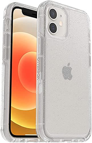 Image of OtterBox Symmetry Clear Case for iPhone 12 mini, Shockproof, Drop Proof, Protective Thin Case, 3x tested to Military Standard, Stardust