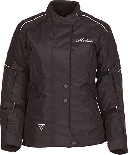 Image of Modeka Janika Ladies Motorcycle Textile Jacket, black, 38