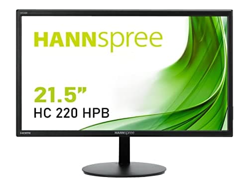 Image of Hannspree HC220HPB 21.5” Full HD VGA HDMI Speakers