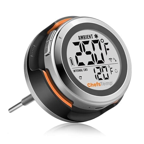 Image of ProTemp S1 Patented Smart Grill Temperature Gauge Hub Wi-Fi and Bluetooth for Weber Big Green Egg Grills Smoker Offset BBQ Thermometer Replacement Accessories (BGE Version, Suitable for Big Green Egg)