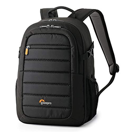 Image of Lowepro LP36892-PWW Tahoe 150 Backpack for Camera, Stores DSLR with Lens Attached, CSC, Mirrorless, 10 Inch Tablet, Black