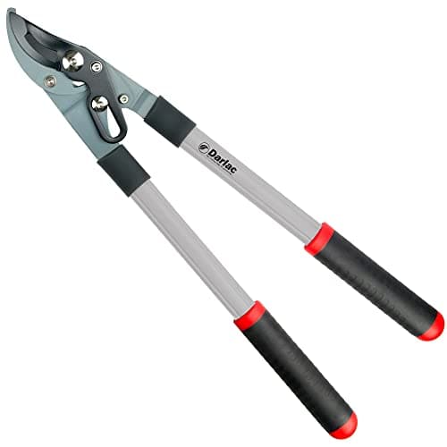 Image of Darlac Compact Bypass Garden Loppers – Double Compound Action to Reduce Effort – 35mm Cut Capacity for Fine Pruning - Lightweight Ideal for Confined Spaces -SK5 High Carbon Steel Blade
