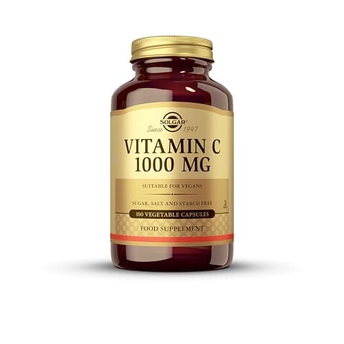 Image of Solgar Vitamin C 1000mg - Healthy Immune System - Helps Fight Free Radicals - Vegan - Pack of 100 Capsules