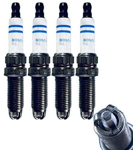 Image of 4 x Bosch 0242140560 ZGR6STE2W spark plugs for BMW E81-88 3 series E90-93 E60 E61 N43