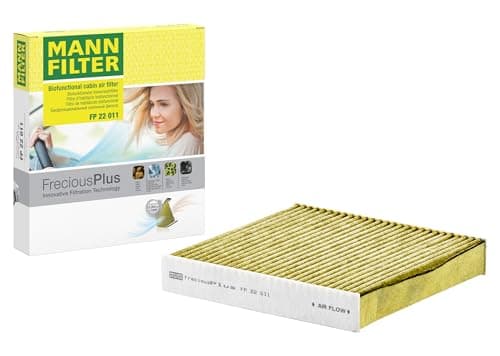 Image of MANN-FILTER FP 22 011 Cabin Air Filter - FreciousPlus Biofunctional Pollen Filter - for Cars + Transporters
