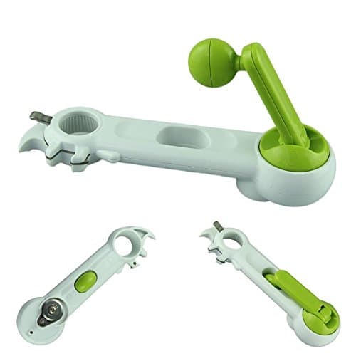 Image of Candora 7 in 1 Opener Multifunctional-Can Bottle Opener Kitchen Tool -Can Openers, Jars Openers And Bottle Openers Multi-Tool