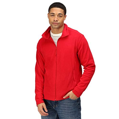 Image of Regatta Men Classic Fleece Jacket - Classic Red, X-Large