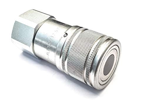 Image of Hydraulic Flat Face Quick Release Female Coupling - 1/2" BSP - Body size 12