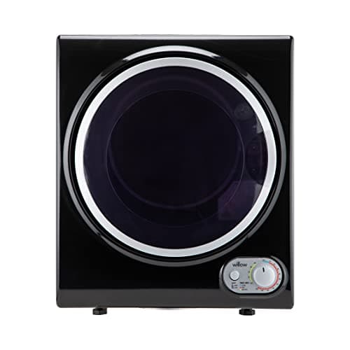 Image of Willow WTD25 2.5kg Freestanding Vented Tumble Dryer Compact and Portable, 3 Temperature Settings, Crease Guard, and 2 Years Warranty for peace of mind (Black)