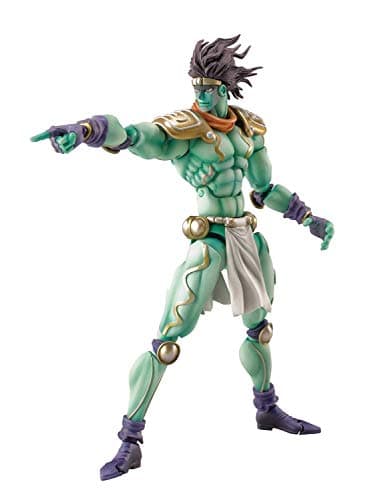 Image of Medicos Jojo's Bizarre Adventure Super Action Statue Chozo Kado Star Platinum Action Figure