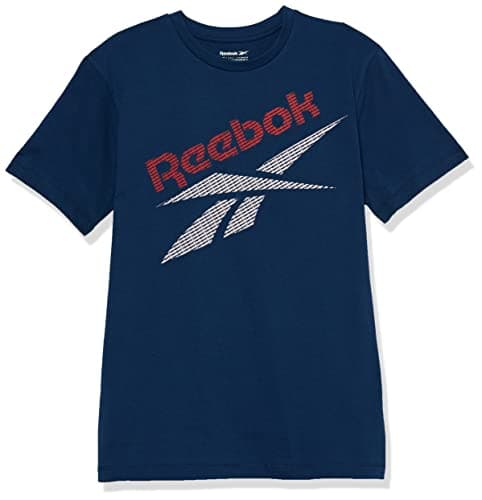 Image of Reebok Boys' Classic Short Sleeve Graphic T-Shirt, Power Blue, S
