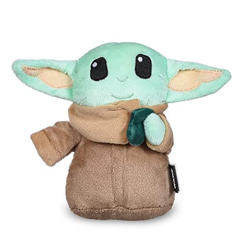 Image of STAR WARS for Pets 6'' The Child with Cookie Plush Figure Squeak Toy | GROGU The Child Pet Toys