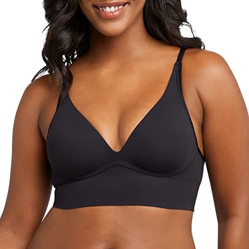 Image of Maidenform Womens M Seamless Lift Bralette, Black, M