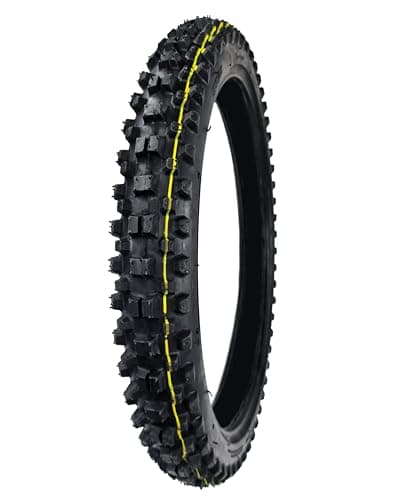 Image of 70/100-17" Front Motocross Tyre 17" Fits 85cc Small Wheel MX Bikes Pit Bike Knobbly Tread Tyre