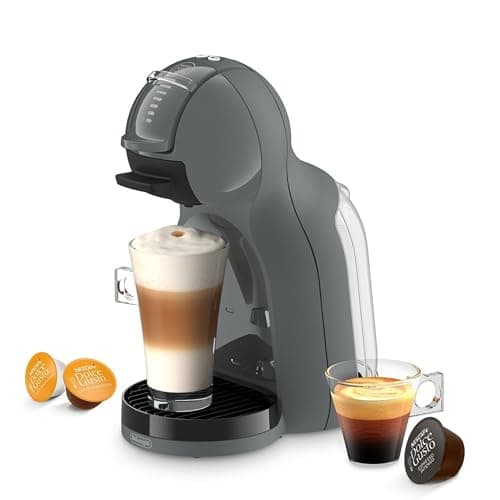 Image of De'Longhi Nescafé Dolce Gusto Mini Me 2 - Coffee Capsule Machine with Compact Design, Automatic Shutdown, Hot and Cold Beverages, Compact Coffee Maker, 15 Bar Pressure, Anthracite (EDG335.A)