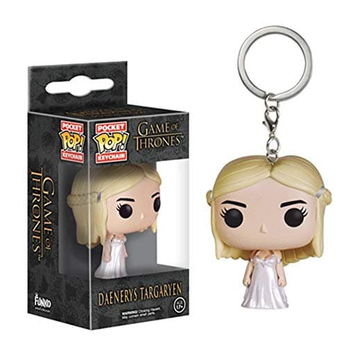 Image of Funko Game Of Thrones 4448-PDQ Daenerys Targaryen Pocket Pop Keychain