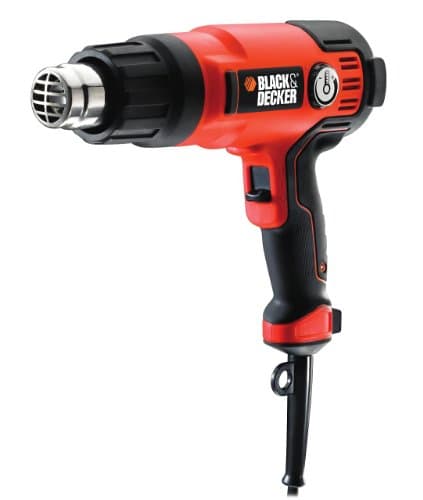 Image of BLACK+DECKER 240 V 2000 W High Performance Variable Speed Heat Gun for Paint Stripping with Kitbox, KX2200K-GB
